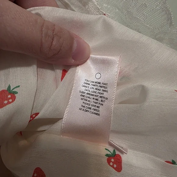 Selkie La Fraise Strawberry Shortcake Cake Shop Mini Dress - 1X - NWT - Picture 11 of 12